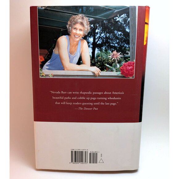 SIGNED Nevada Barr Flashback First Edition Hardback Mystery Thriller Collectible - Picture 2 of 4